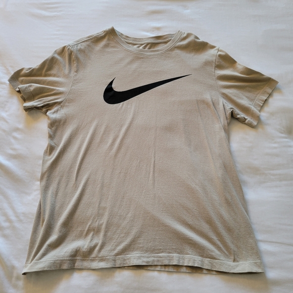 Nike Other - Nike Men's Tan T-Shirt Medium Nike Tee